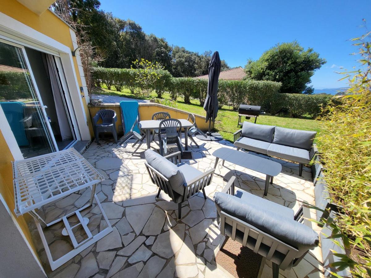 T3 Propriano Vue Mer, Neuf, Climatise Et Classe 4 Etoiles Viggianello Exterior photo